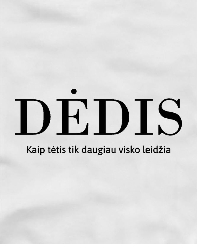 Marškinėliai Dėdis kaip tėtis
